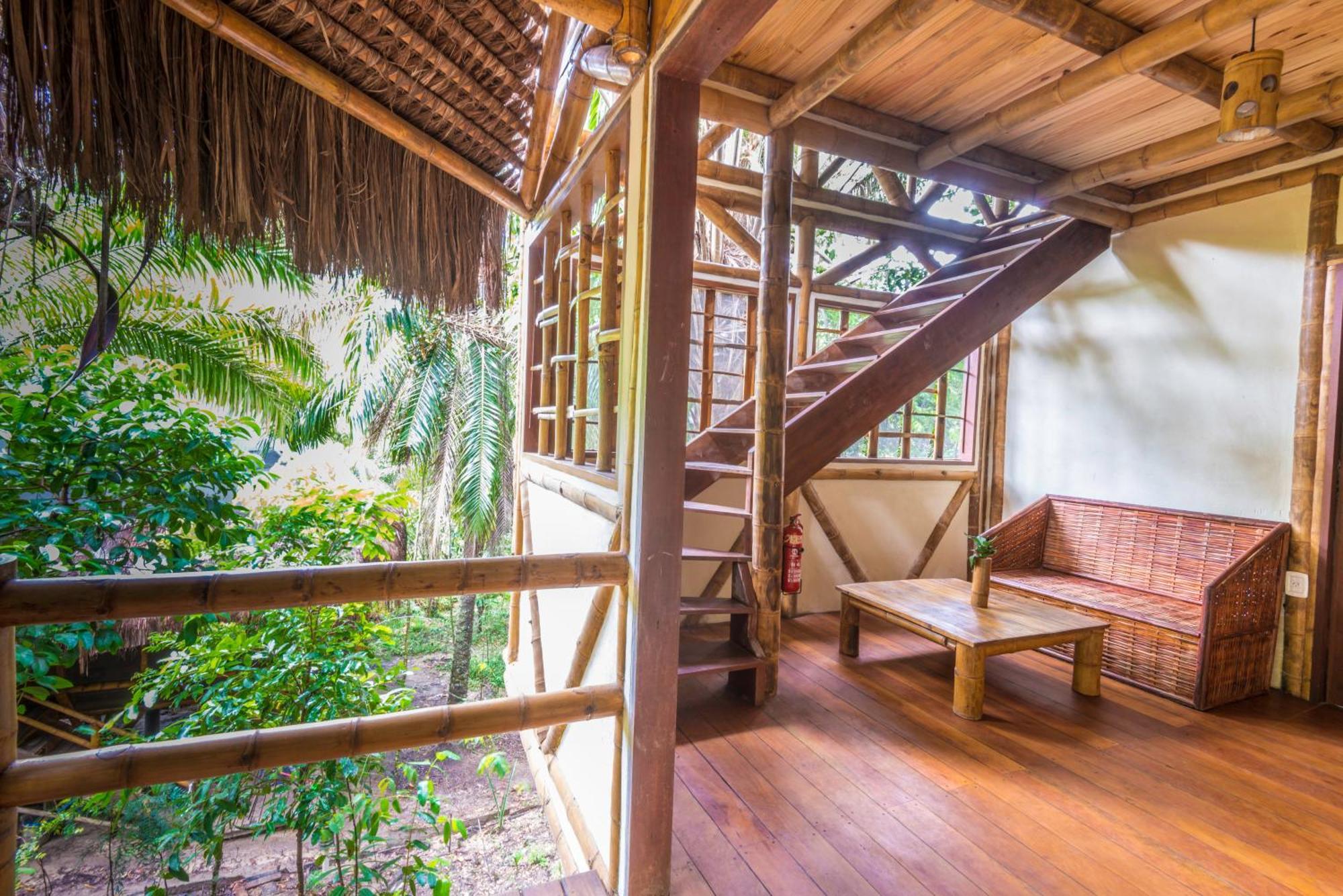 Universo Pol Bamboo Hostel Morro de São Paulo Exteriör bild
