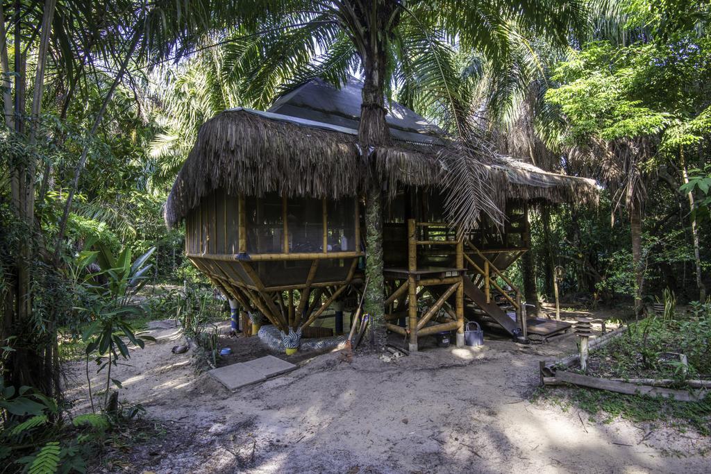 Universo Pol Bamboo Hostel Morro de São Paulo Exteriör bild