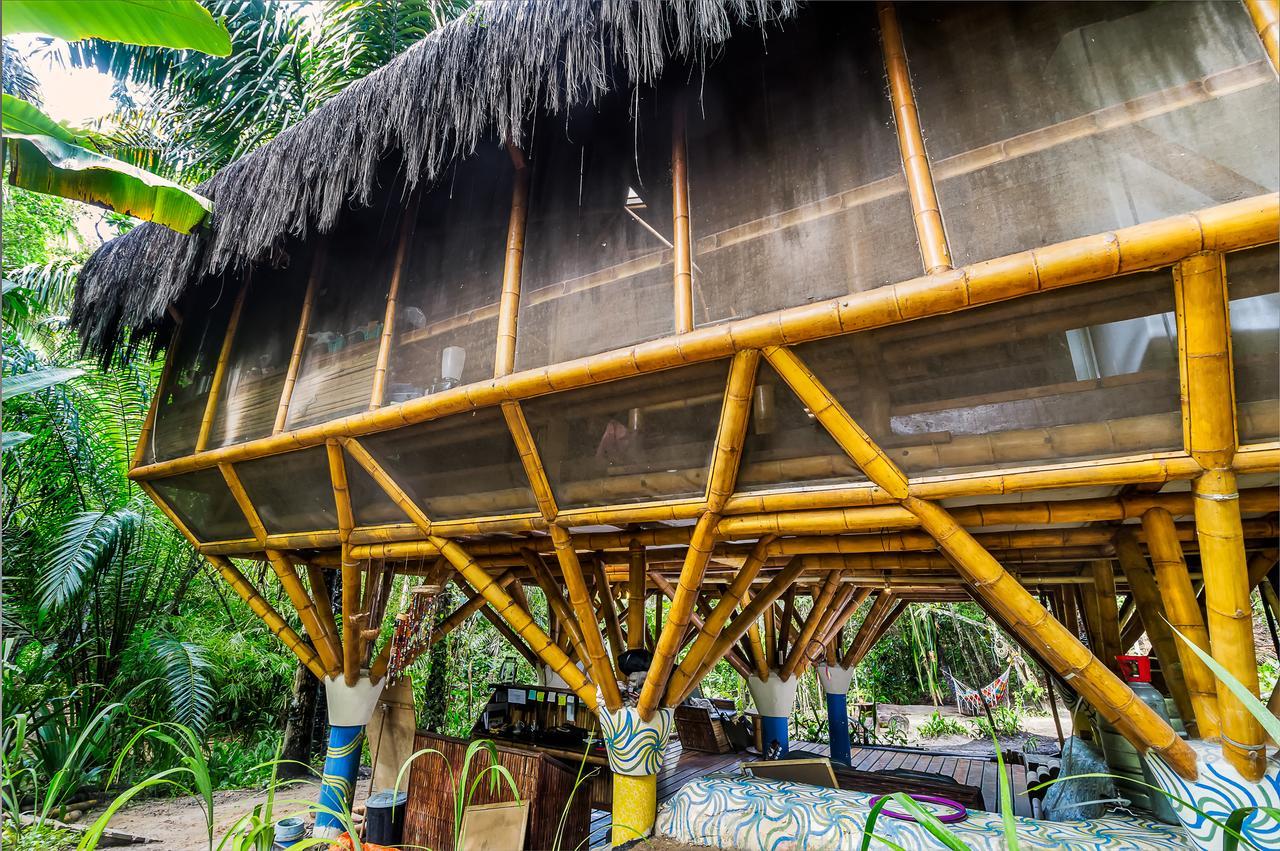 Universo Pol Bamboo Hostel Morro de São Paulo Exteriör bild
