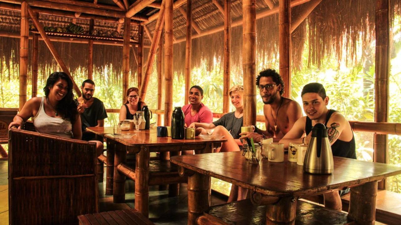 Universo Pol Bamboo Hostel Morro de São Paulo Exteriör bild