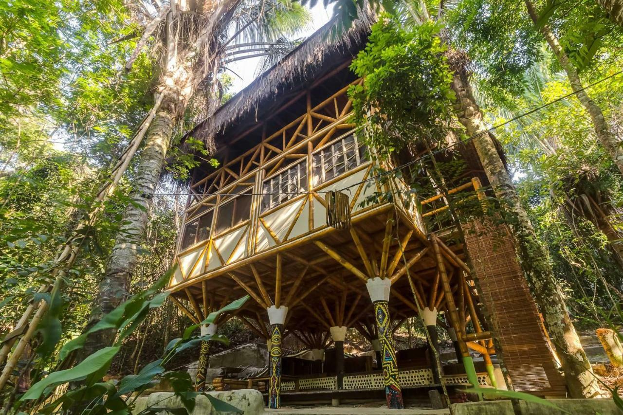 Universo Pol Bamboo Hostel Morro de São Paulo Exteriör bild