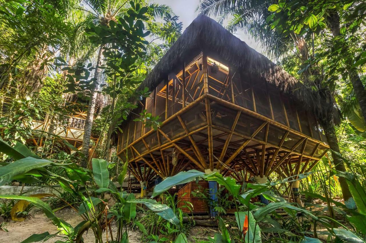 Universo Pol Bamboo Hostel Morro de São Paulo Exteriör bild