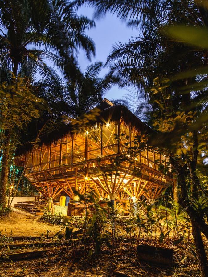 Universo Pol Bamboo Hostel Morro de São Paulo Exteriör bild