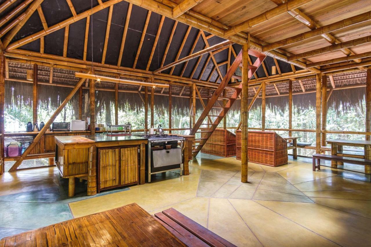 Universo Pol Bamboo Hostel Morro de São Paulo Exteriör bild